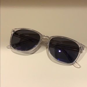 Clear Cole Haan Polarized Sunglasses